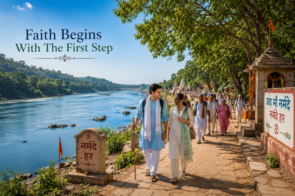 Narmada Parikrama Mein Men Kya Pehne