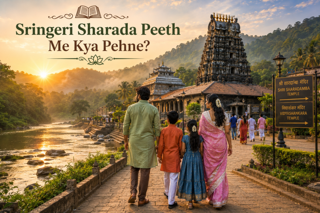 Sringeri Sharada Peeth Me Kya Pehne