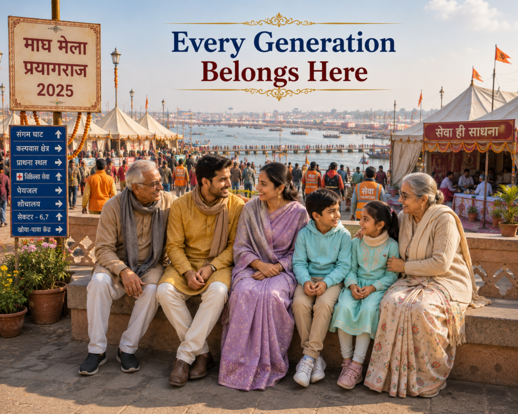 Magh Mela Family Outfit Ideas