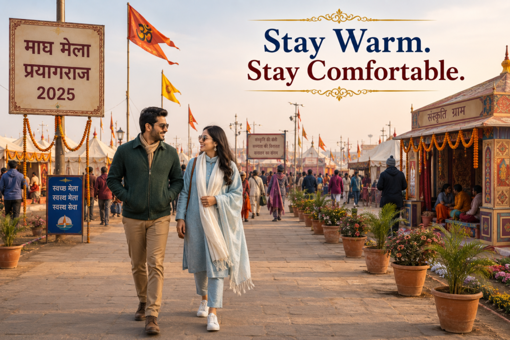 Couple Outfit Ideas For Magh Mela