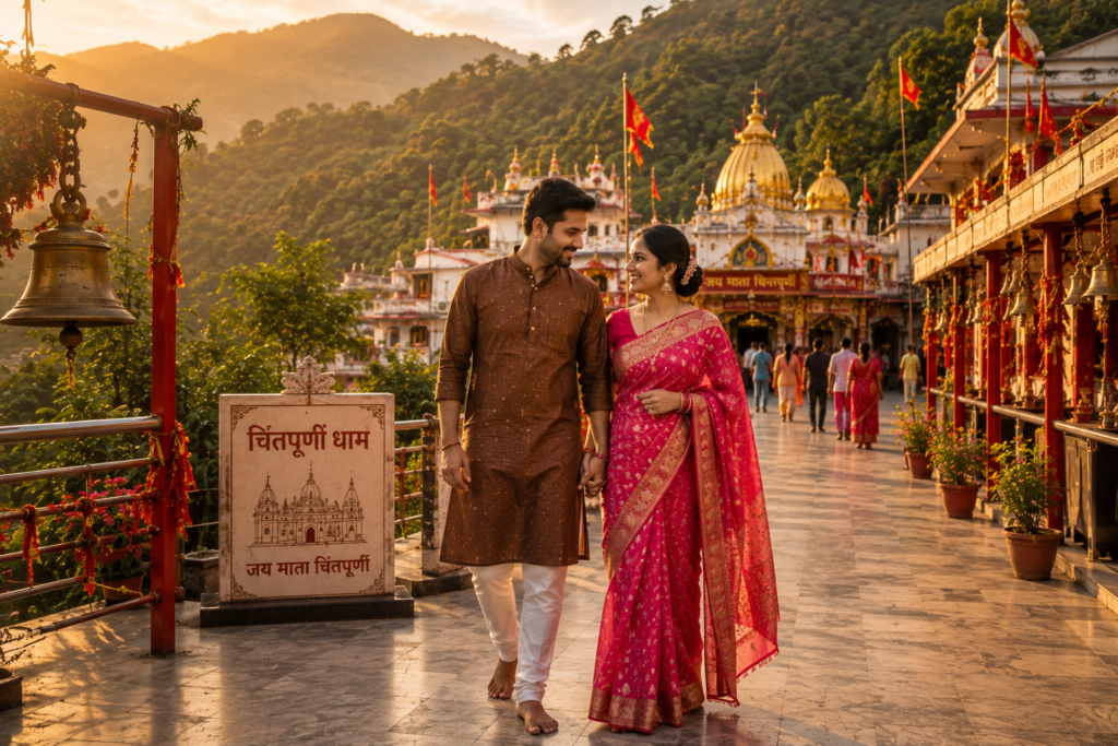 Mata Chintpurni Temple Couple Outfit Guide