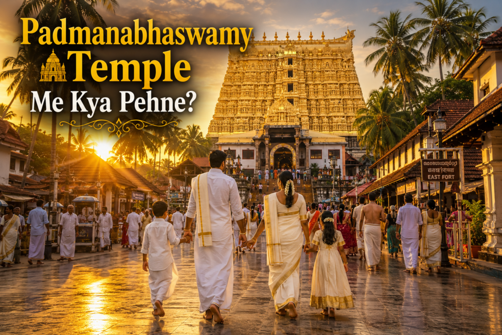 Padmanabhaswamy Temple Me Kya Pehne