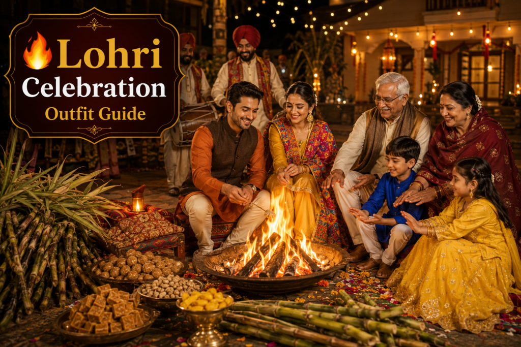 Lohri celebration me kya pehne