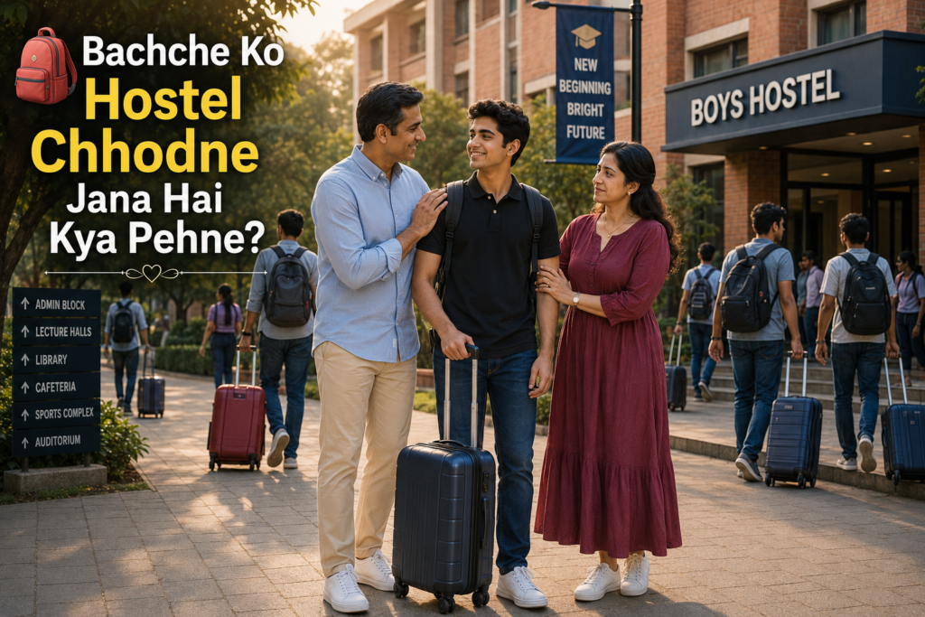 Bachche Ko Hostel Chhodne Jana Hai Kya Pehnu