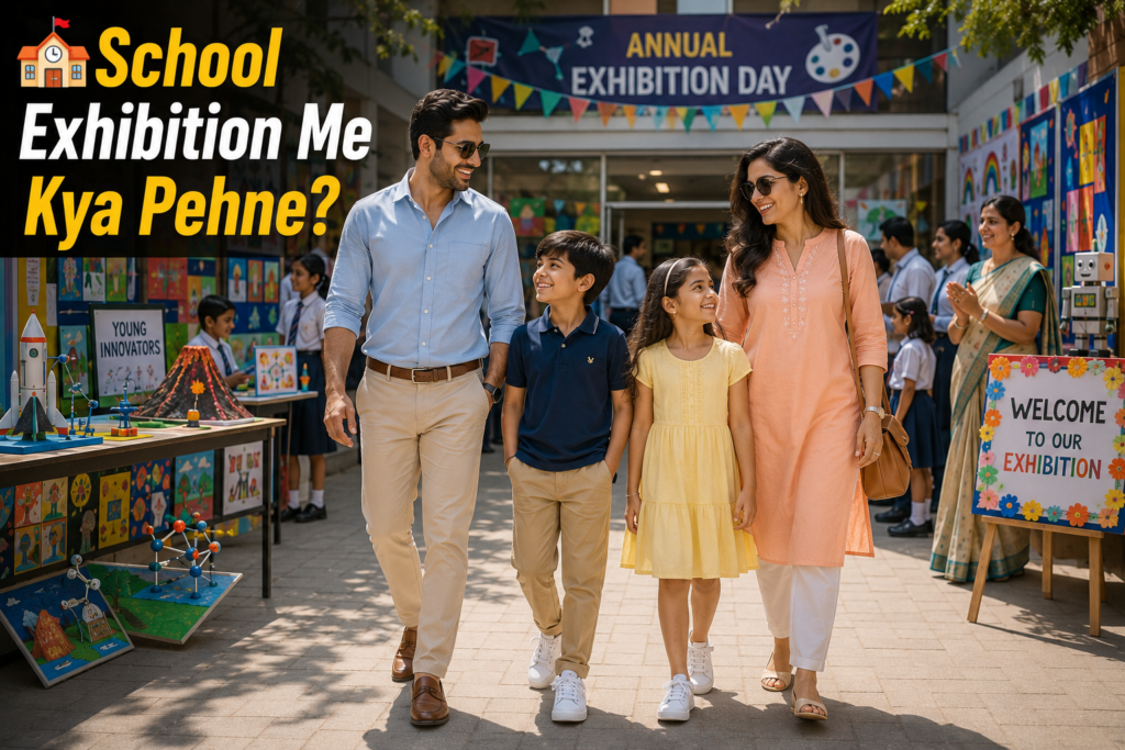 School Exhibition Me Kya Pehne
