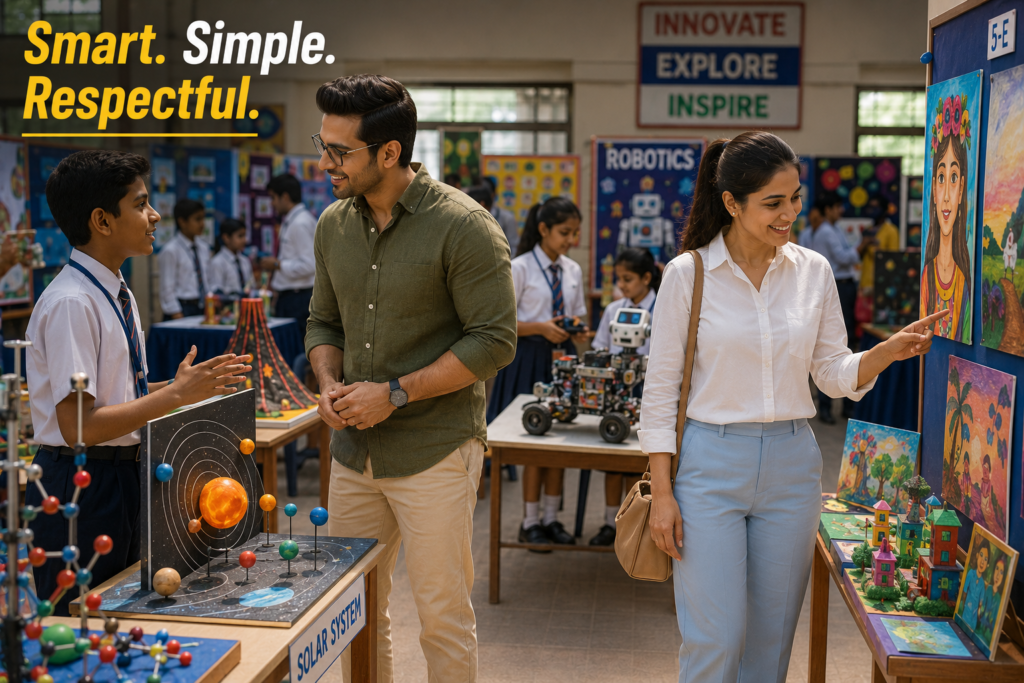 School Exhibition Me Men Kya Pehne