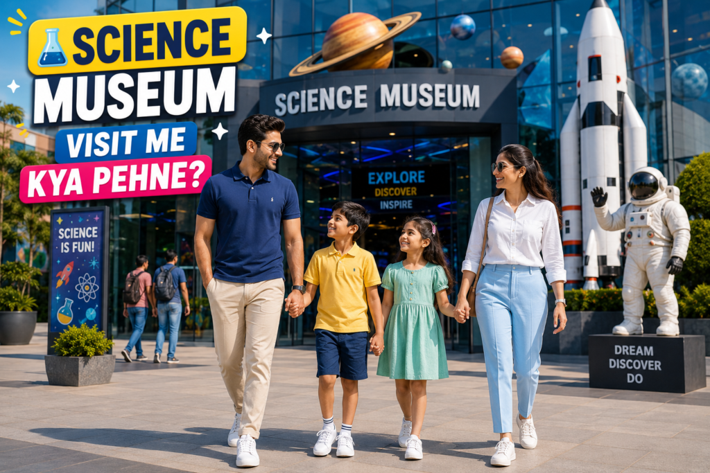 Science Museum Me Walking Ke Liye Best Outfit