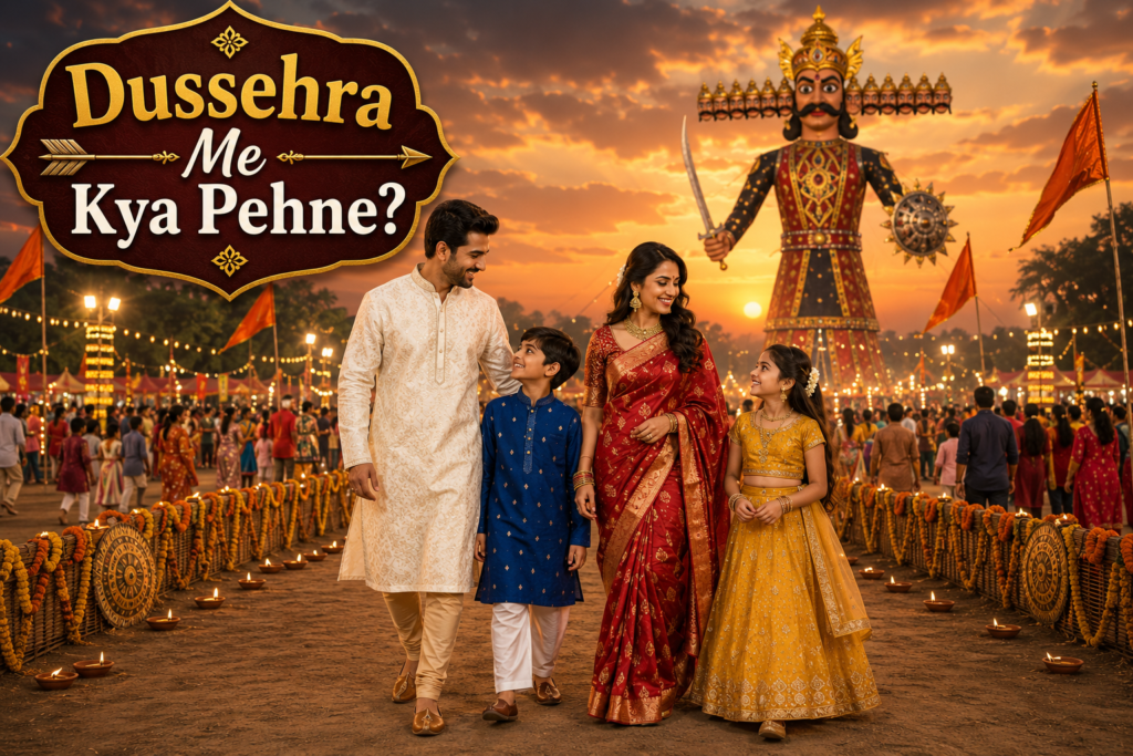 Dussehra Me Kya Pehne