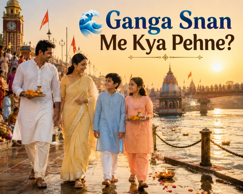 Ganga Snan Me Kya Pehne