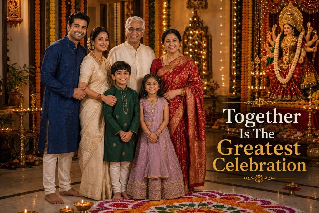 Mothers Ke Liye Navratri Family Gathering Dress