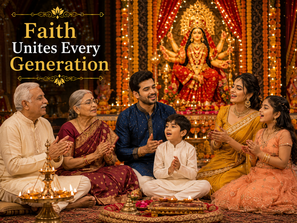 Mata Ke Jagran Me Family Photos Kaise Lein