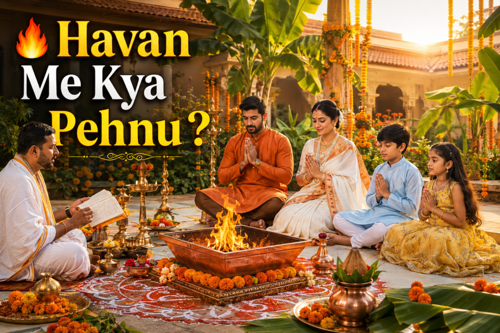 Havan Me Kya Pehnu