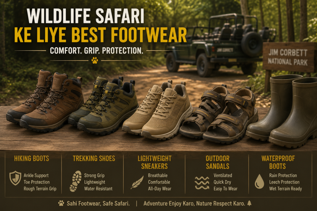  Wildlife Safari Ke Liye Best Footwear