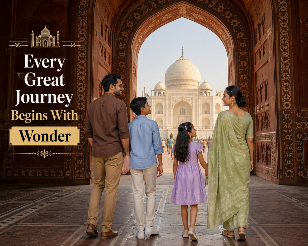 Family Outfit For Taj Mahal