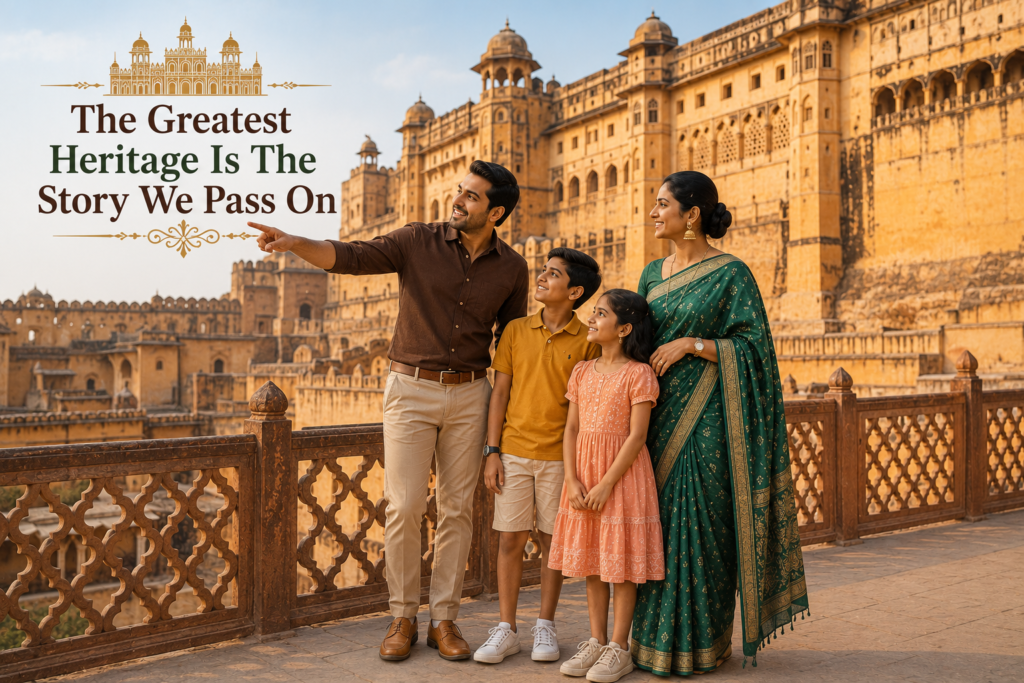 Jaipur Fort Visit Outfit For Family