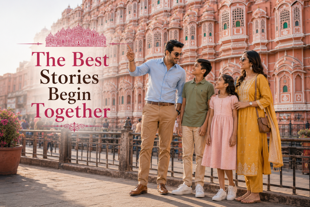 Family Outfit For Hawa Mahal