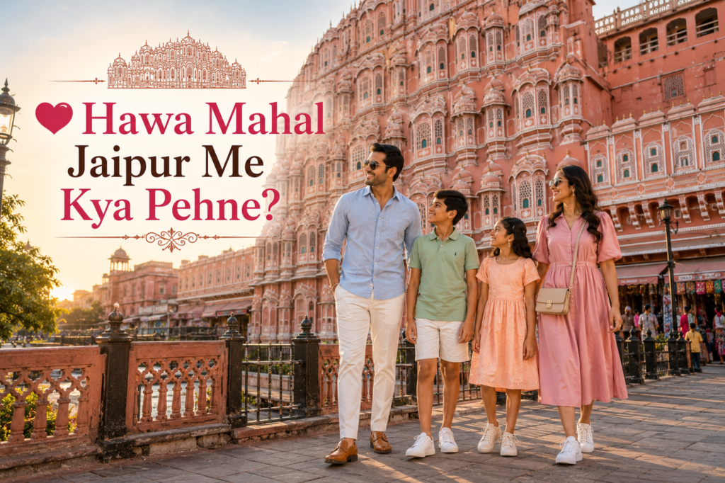 Hawa Mahal Jaipur Me Kya Pehne
