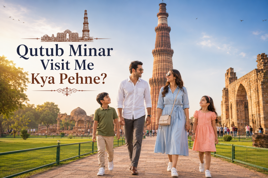 Qutub Minar Visit Me Kya Pehne