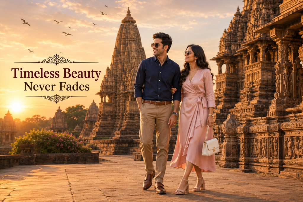 Couple Outfit For Khajuraho