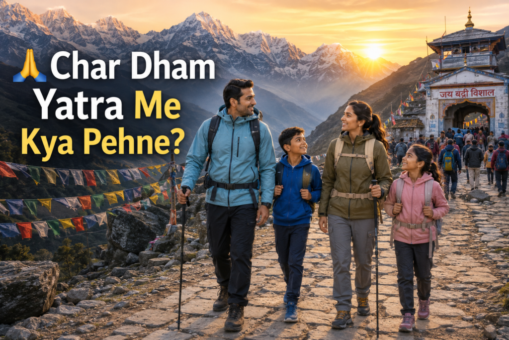 Char Dham Yatra Me Kya Pehne