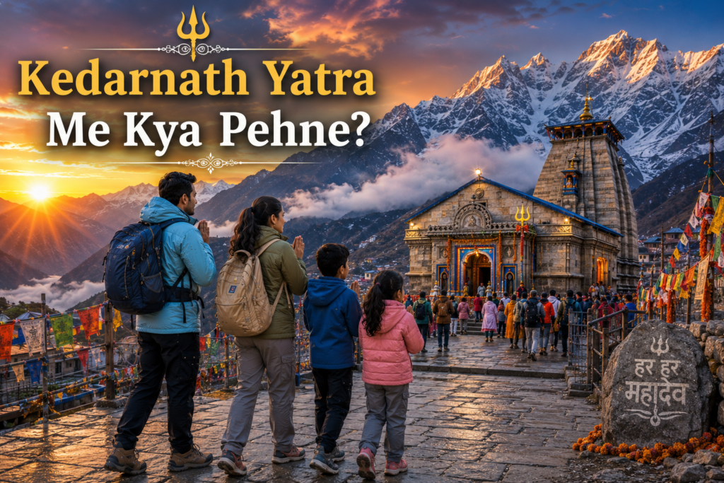 Kedarnath Yatra Me Kya Pehne