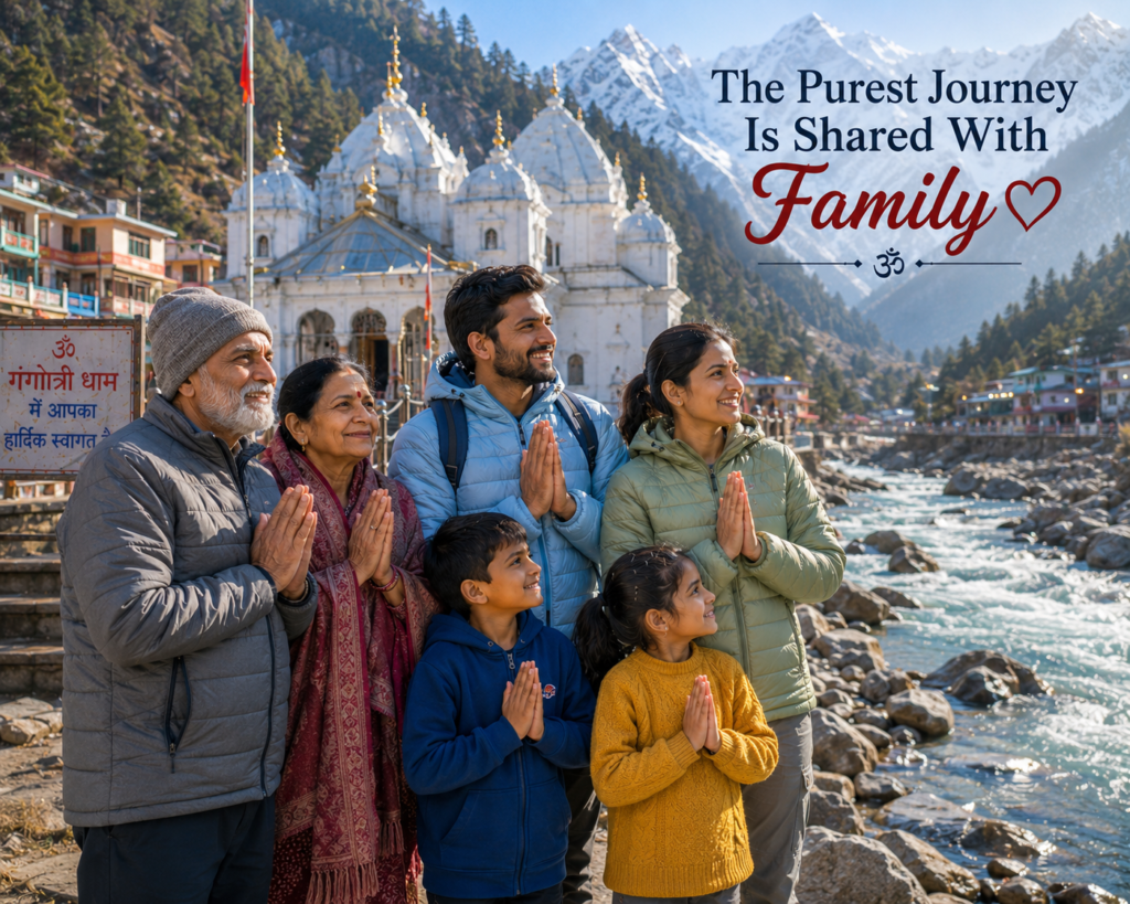 Family Outfit For Gangotri