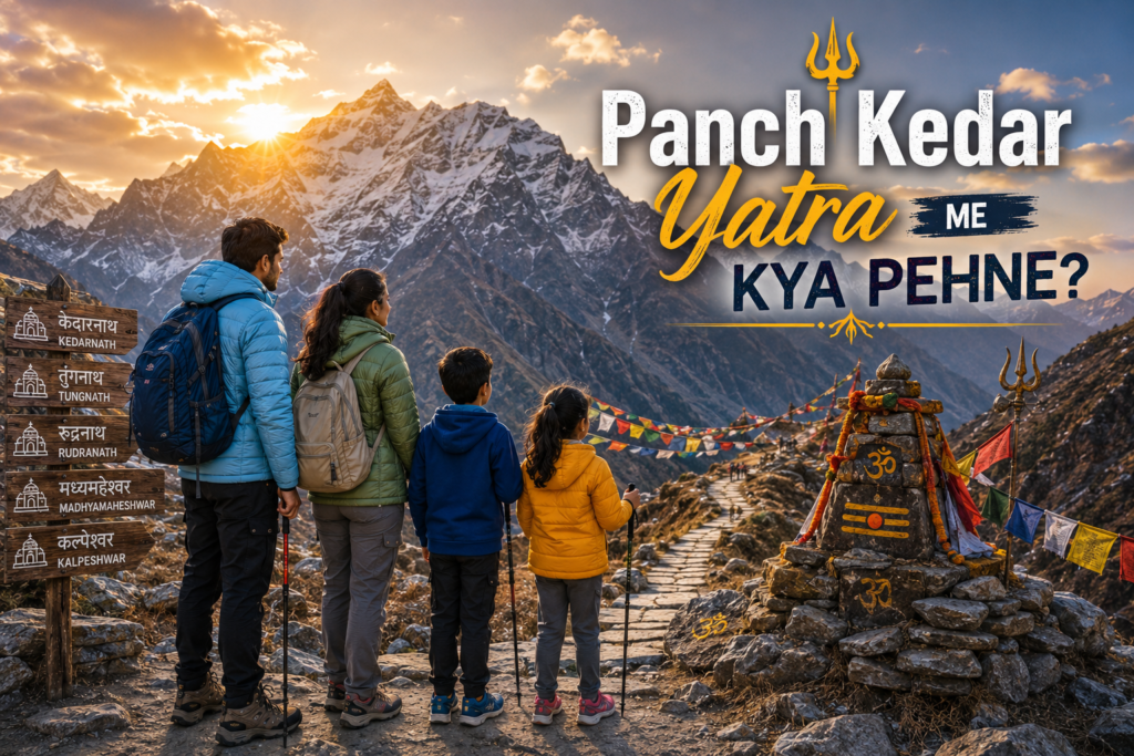 Panch Kedar Yatra Outfit Guide