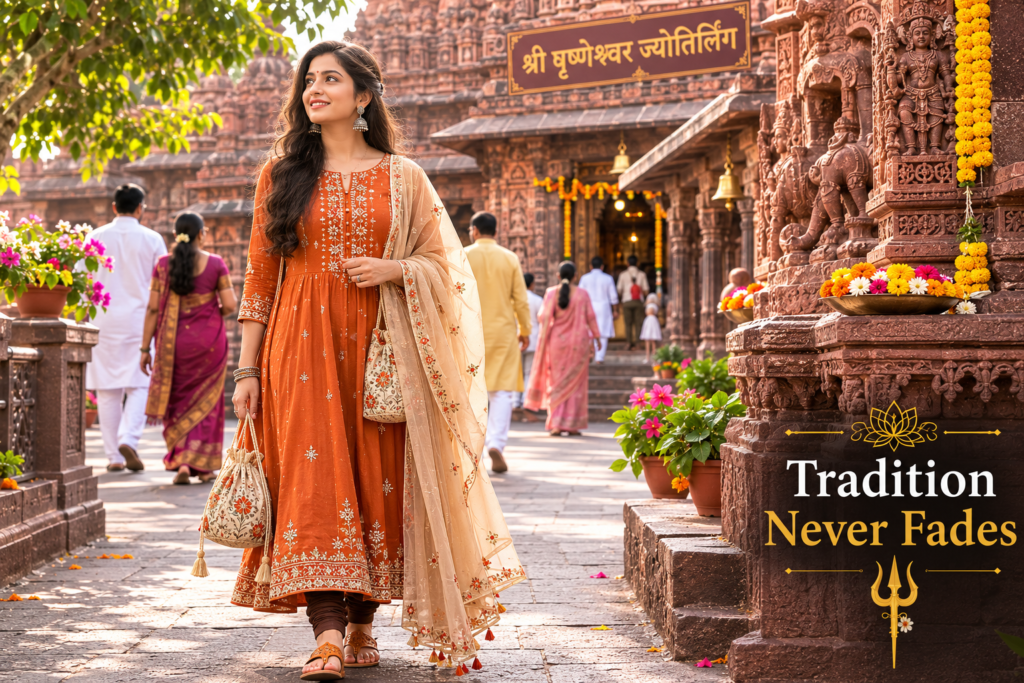 Grishneshwar Jyotirlinga Me Women Kya Pehne