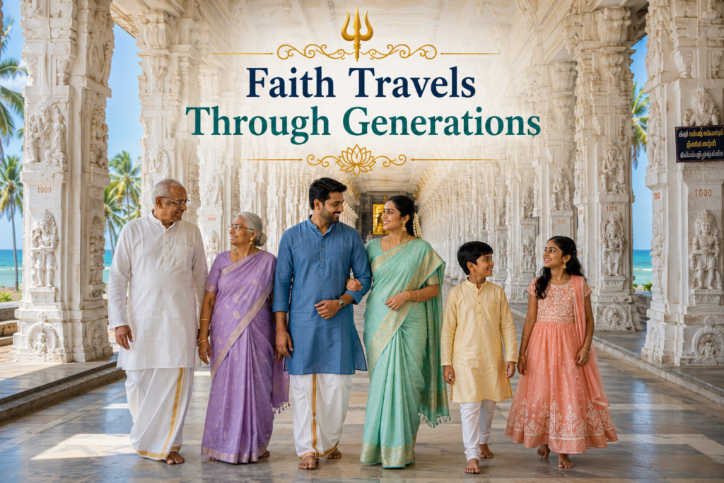 👨‍👩‍👧 Ramanathaswamy Temple Family Outfit Guide