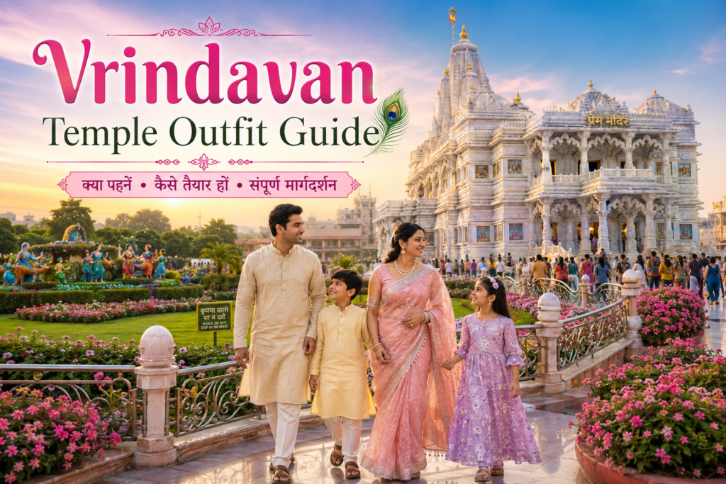 Vrindavan Temple Outfit