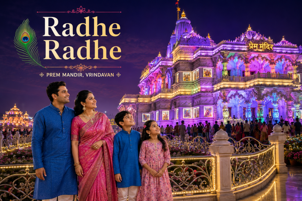 Vrindavan Family Outfit Guide