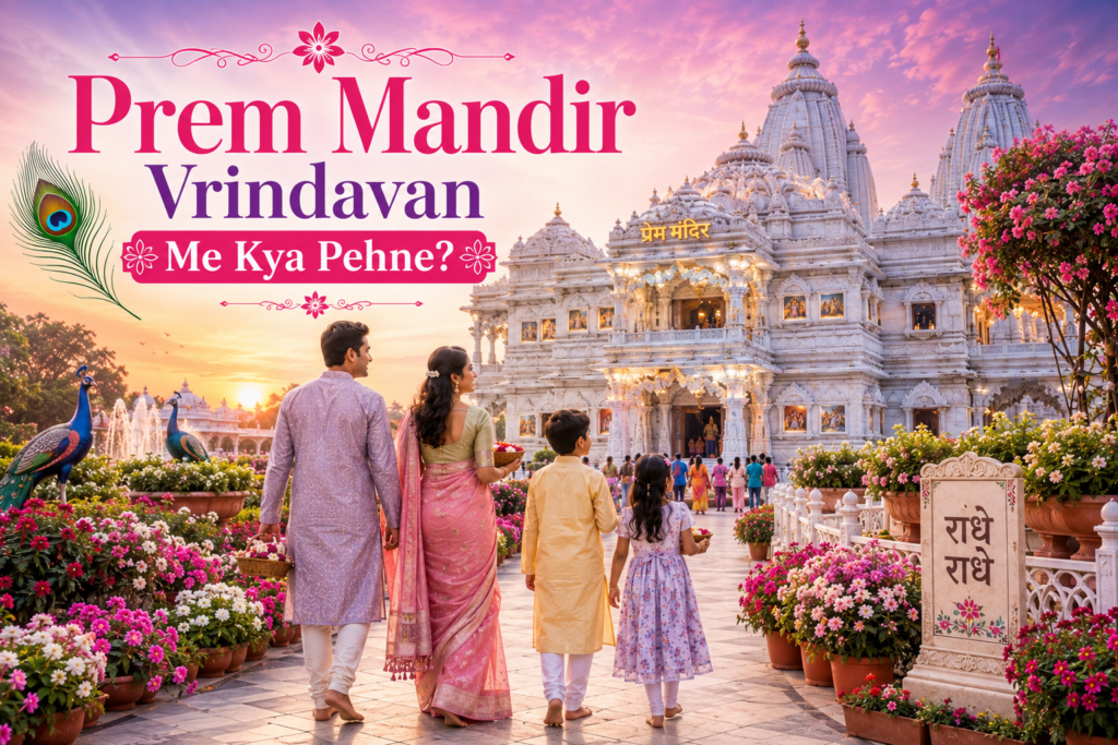 Prem Mandir Vrindavan Me Kya Pehne