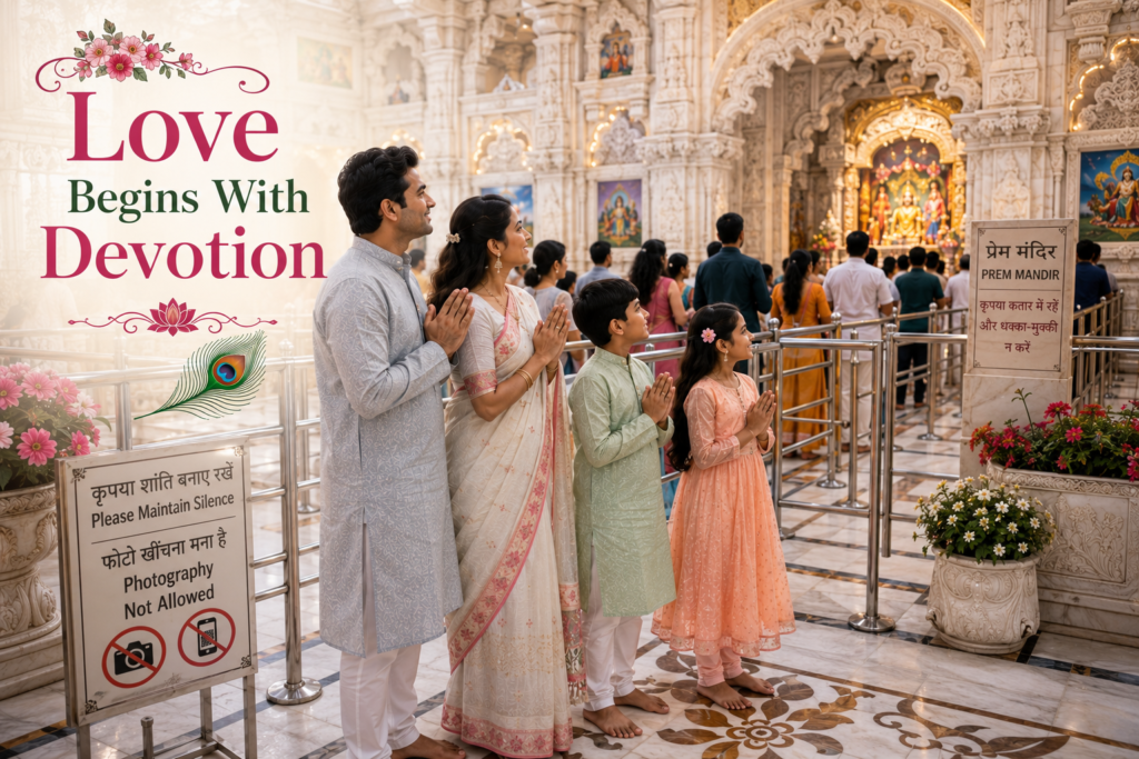 Family Ke Saath Prem Mandir Jane Ke Liye Kya Pehne
