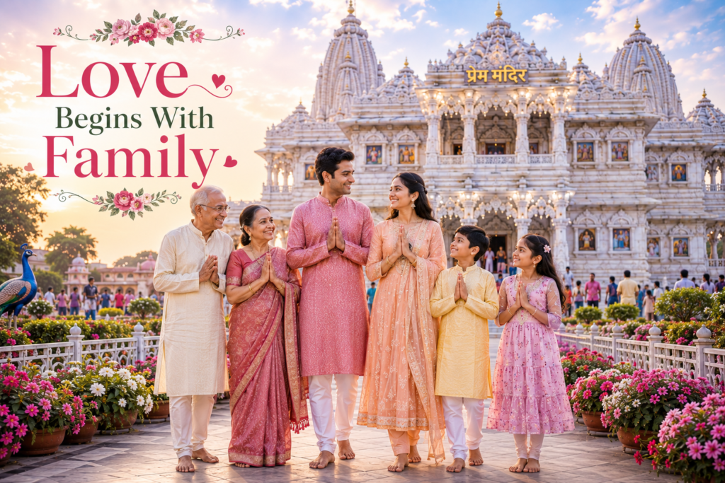 Prem Mandir Family Outfit Guide