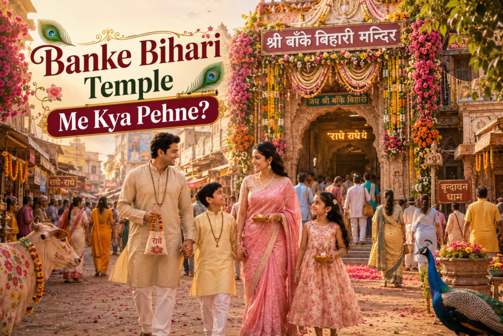 Banke Bihari Temple Mein Kya Pehne