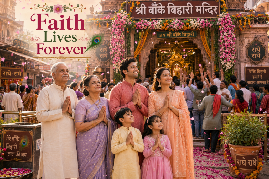 Family Ke Sath Banke Bihari Temple Jane Ke Liye Kya Pehne