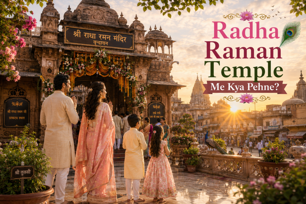 Radha Raman Temple Mein Kya Pehne