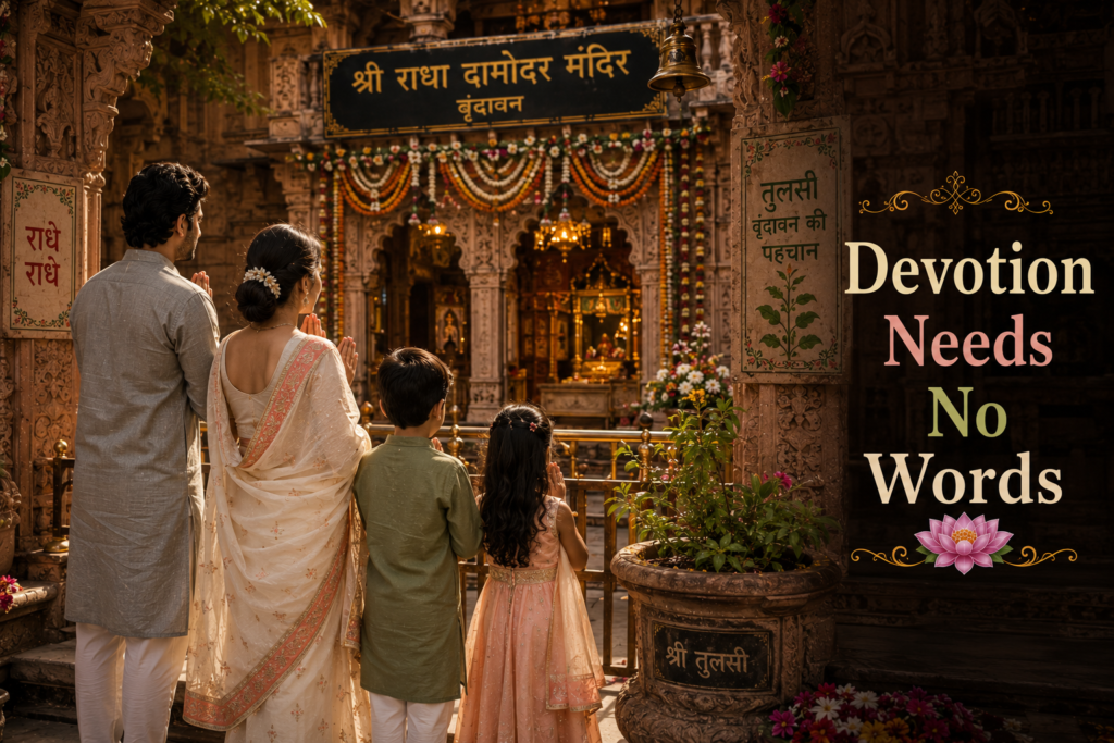 Radha Damodar Temple Ka Mahatva Kya Hai