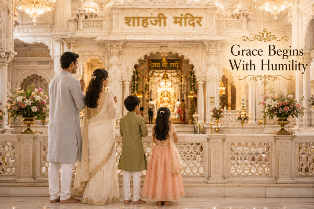 Shahji Temple Family Outfit Guide