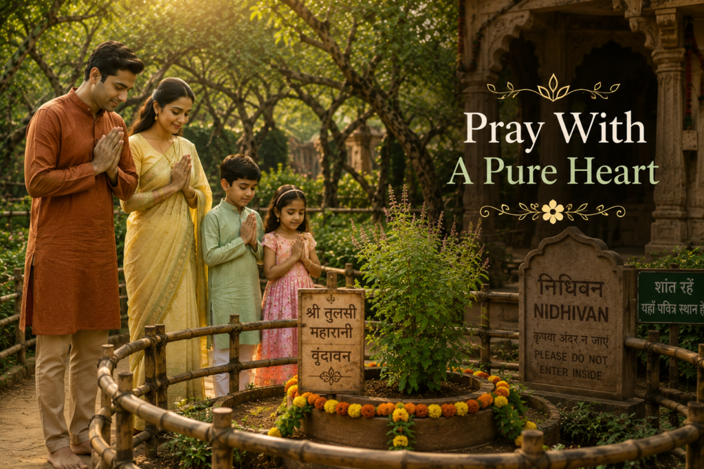 Family Ke Sath Nidhivan Jane Ke Liye Kya Pehne