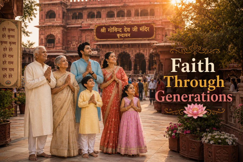 Govind Dev Ji Temple Family Outfit Guide