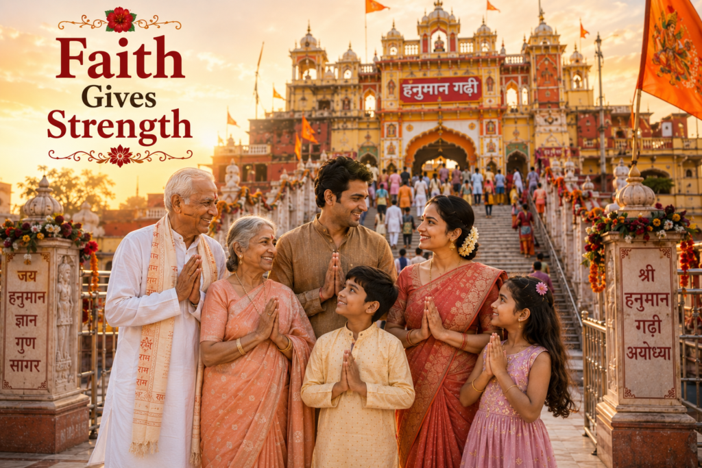 Hanuman Garhi Family Outfit Guide