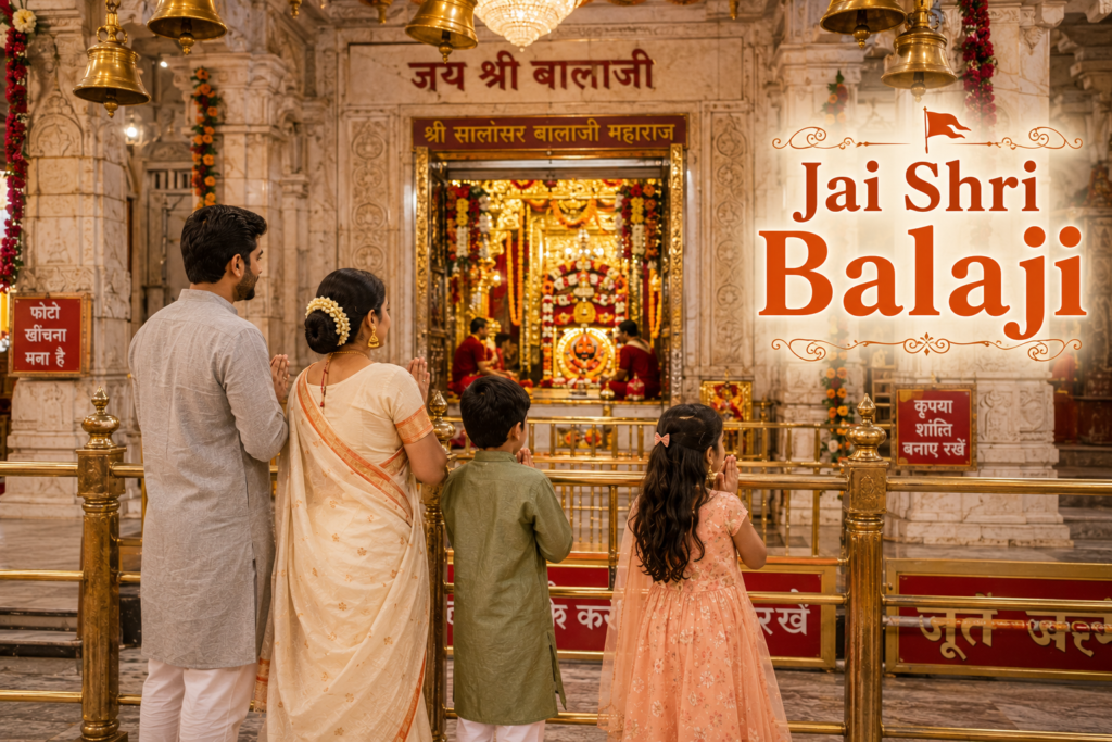 Salasar Balaji Mein Kya Pehne