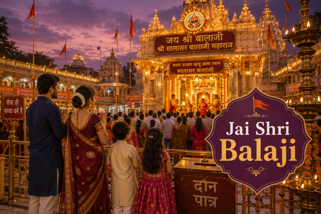 Salasar Balaji Mandir Kahan Hai