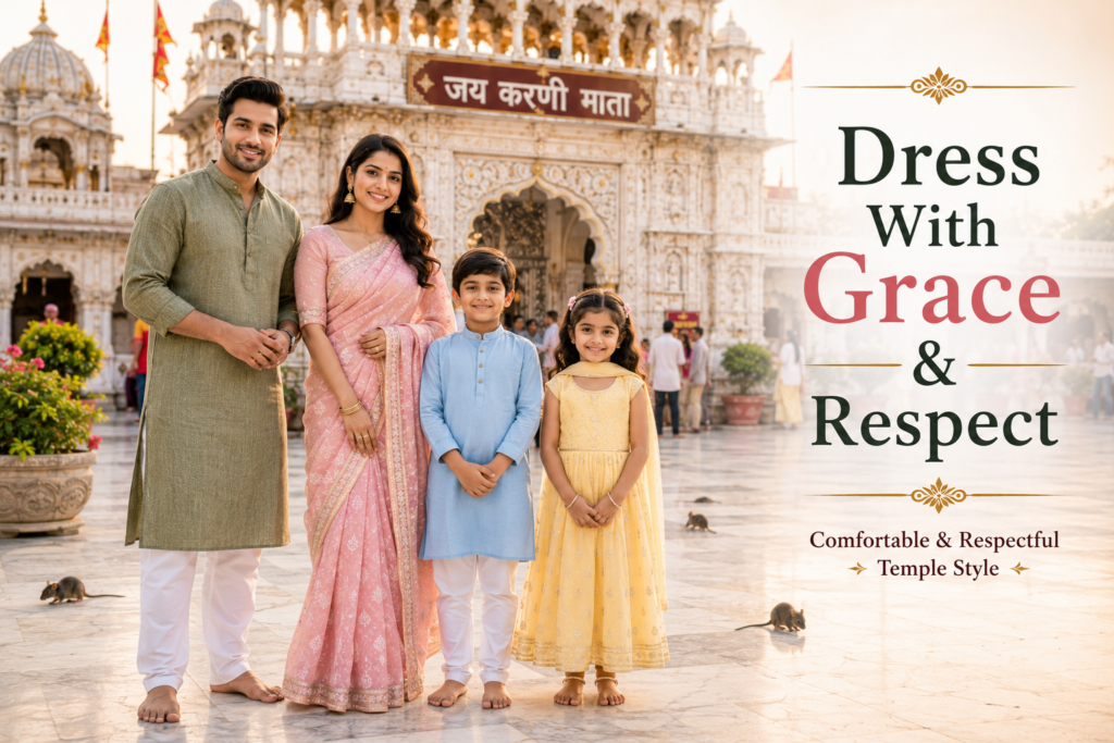 Family Ke Sath Karni Mata Temple Jane Ke Liye Kya Pehne?