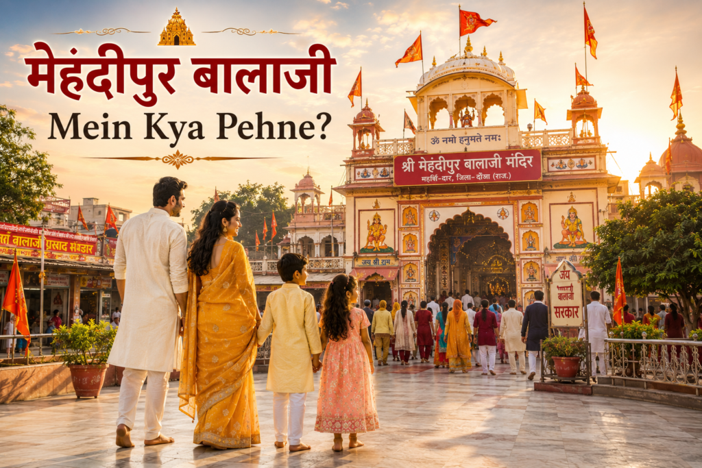Mehandipur Balaji Me Kya Pehne