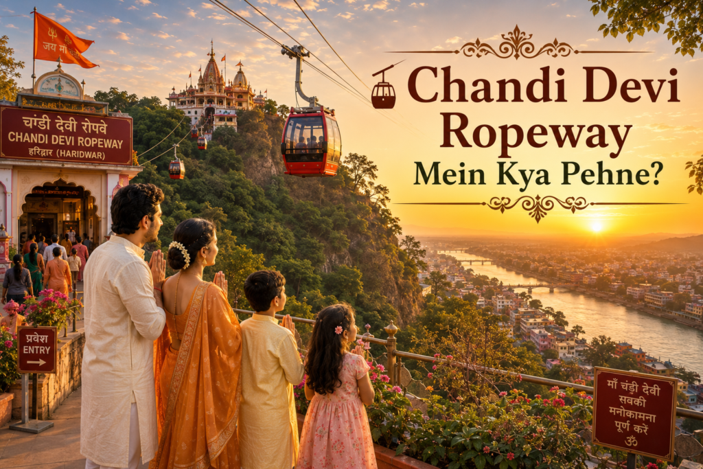 🛕 Chandi Devi Ropeway Me Kya Pehne