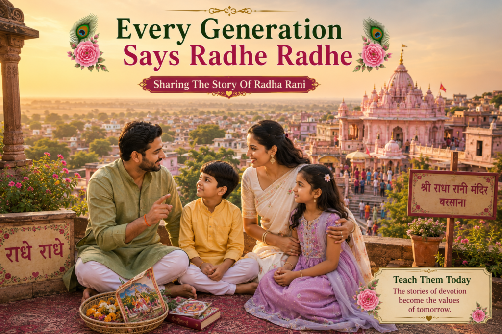 Family Ke Sath Barsana Radha Rani Temple Jane Ke Liye Kya Pehne