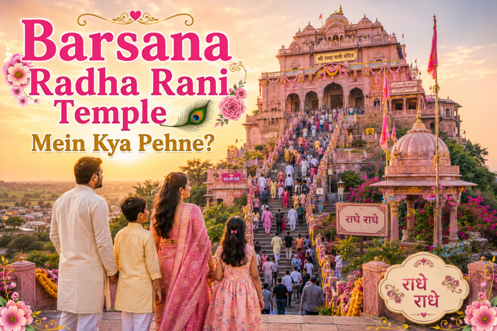 Barsana Radha Rani Temple Me Kya Pehne
