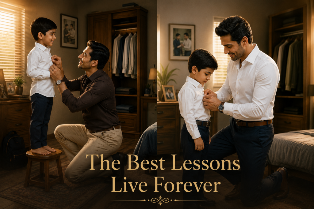 Gentleman Dressing Lessons for Young Boys